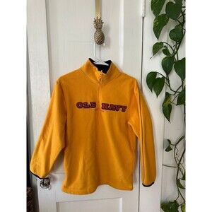 Old navy size x-large Yellow quarter zip sweater
